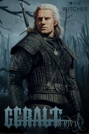 The Witcher Geralt of Rivia - plakat 61x91,5 cm Wiedźmin