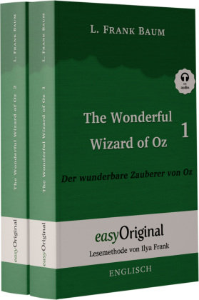 The Wonderful Wizard of Oz / Der wunderbare Zauberer von Oz - 2 Teile (mit kostenlosem Audio-Download-Link) EasyOriginal