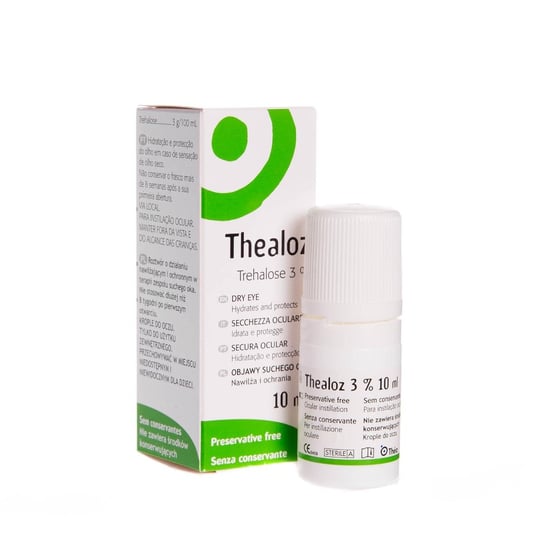 Thealoz, Trehalose, 3% krople do oczu preservative free 10 ml LABORATOIRES THEA