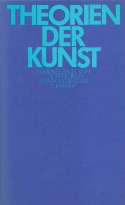 Theorien der Kunst Suhrkamp Verlag Ag, Suhrkamp