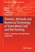 Theories, Methods and Numerical Technology of Sheet Metal Cold and Hot Forming Hu Ping, Ning Ma, Liu Li-Zhong, Zhu Yi-Guo