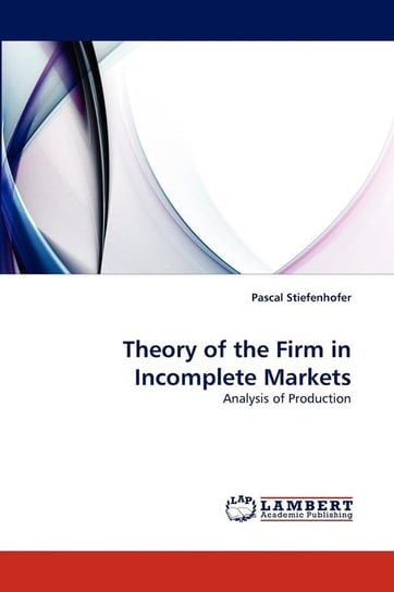 Theory of the Firm in Incomplete Markets Stiefenhofer Pascal