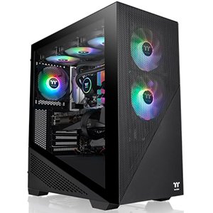 Thermaltake Divider 370 TG ARGB | Czarny Thermaltake