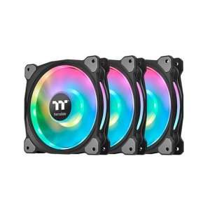 Thermaltake Riing Duo 12 RGB Premium Edition Boitier PC Ventilateur 12 cm Noir Thermaltake