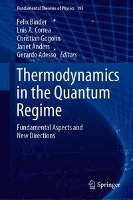Thermodynamics in the Quantum Regime Springer-Verlag Gmbh, Springer International Publishing