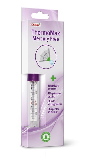 ThermoMax Mercury Free Dr.Max, termometr lekarski, 1 sztuka Exatherm