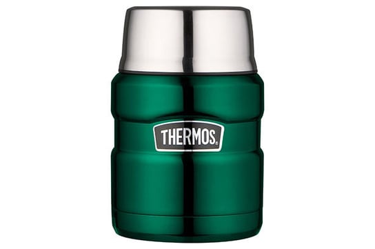 Thermos, Termos obiadowy z łyżką, King, zielony, 470 ml Thermos