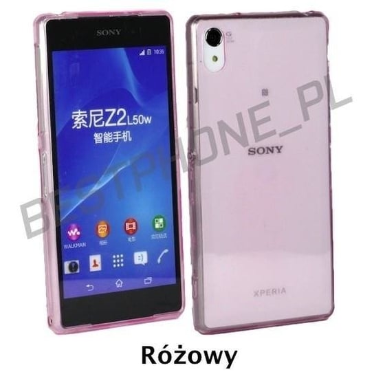 Thin Sony Xperia Z1 Różowy Bestphone