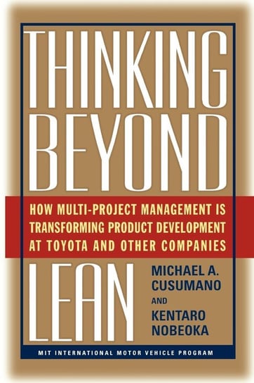 Thinking Beyond Lean Cusumano Michael A.