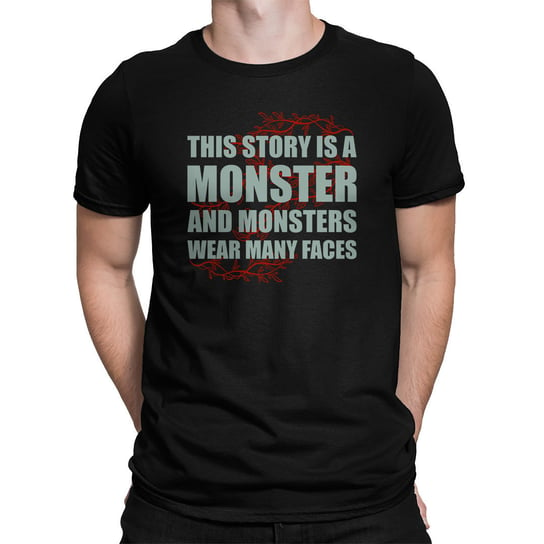 This story is a monster - męska koszulka dla fanów gry Alan Wake II Koszulkowy