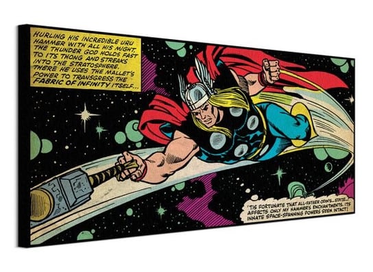 Thor Fabric of Infinity - obraz na płótnie Marvel