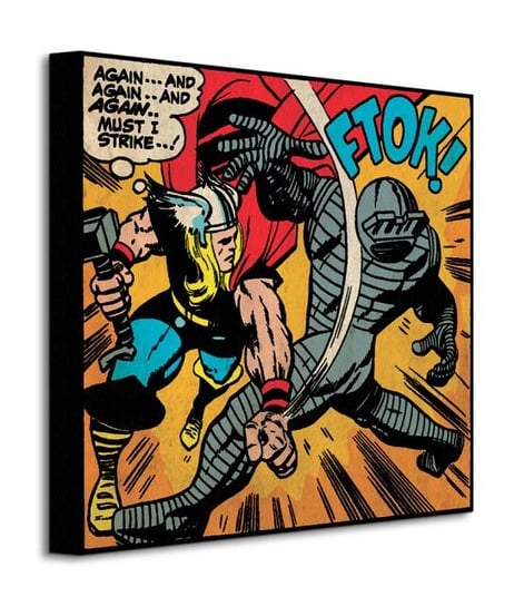 Thor Must I Strike - obraz na płótnie Marvel
