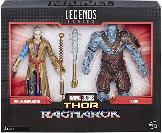 Thor Ragnarok, figurki kolekcjonerskie Grandmaster i Korg Hasbro
