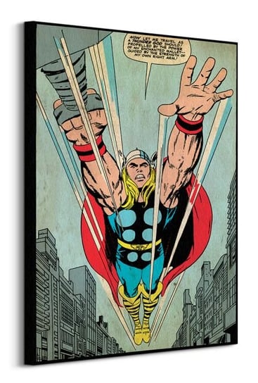 Thor Thunder God - obraz na płótnie Marvel