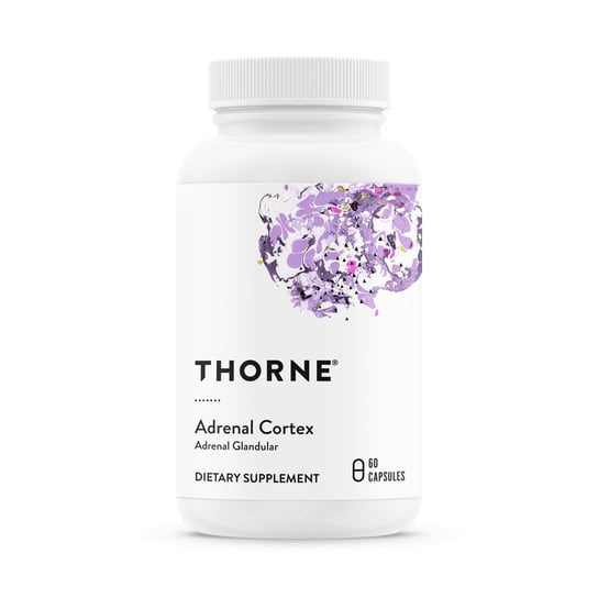Thorne Research Adrenal Cortex - Suplement diety, 60 kaps. Thorne Research