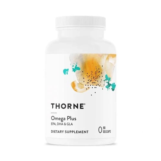 Thorne Research, Omega Plus EPA, DHA & GLA, Suplement diety, 90 kaps. Thorne Research