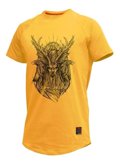 ThornFit, Koszulka męska, Odin Yellow, żółty,  rozmiar L Thorn Fit