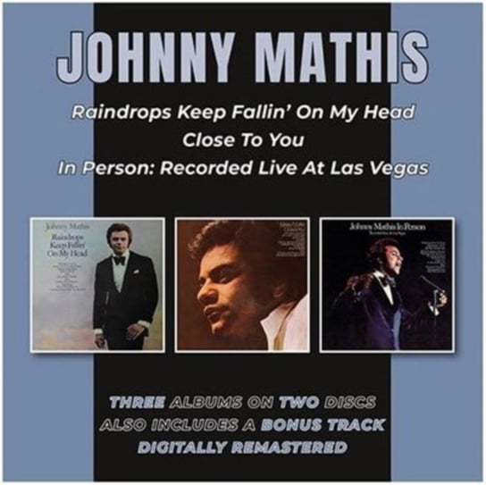Three Albums Johnny Mathis On Two Discs Johnny Mathis