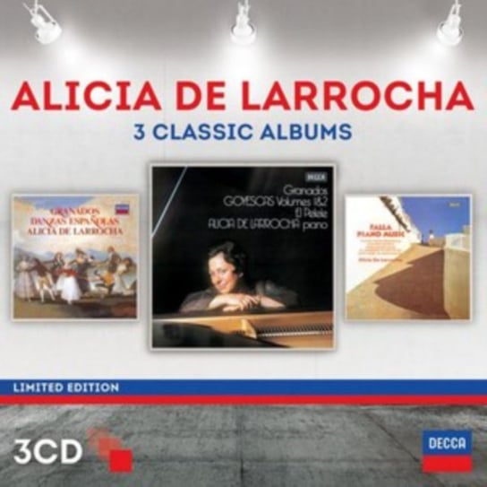 Three Classic Albums De Larrocha Alicia