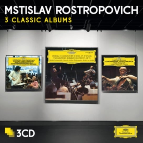 Three Classic Albums Rostropovich Mstislav