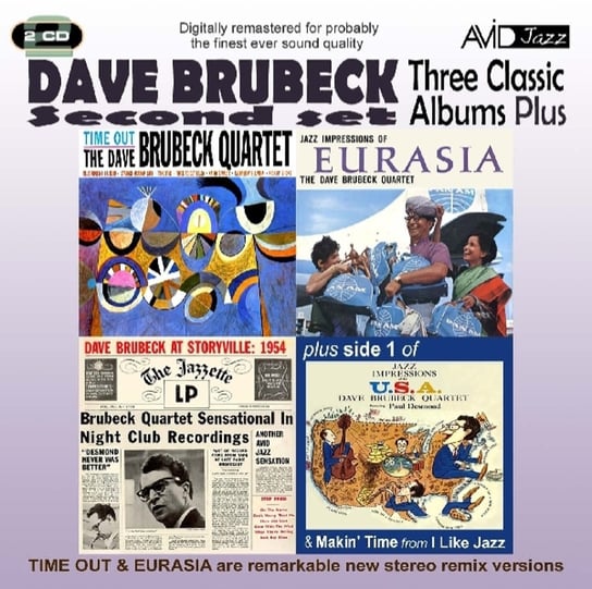 Three Classic Albums Plus: Dave Brubeck. Set 2 (Remastered) Brubeck Dave