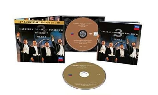 Three Tenors In Concert Rome 1990 Pavarotti Luciano, Domingo Placido, Carreras Jose