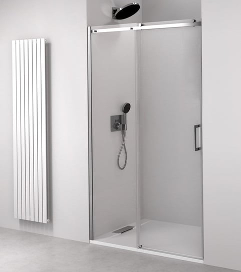 THRON LINE ROUND drzwi prysznicowe 1400 mm, szkło czyste Inna marka