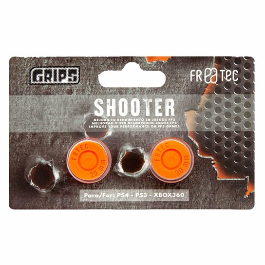 Thumb Grips Shooter - Suitable For The Ps4 Ps3 And Xbox 360 - Orange - Triggers Shooters for Gaming BLADE
