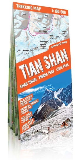 Tian Shan. Mapa trekkingowa Opracowanie zbiorowe