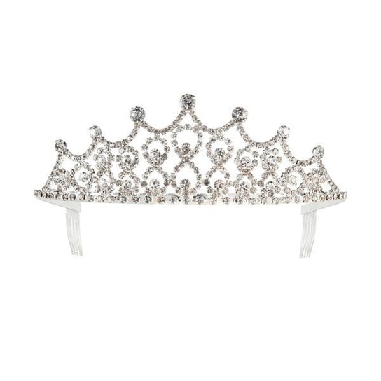 Tiara Diadem Srebrna Ornament Widmann