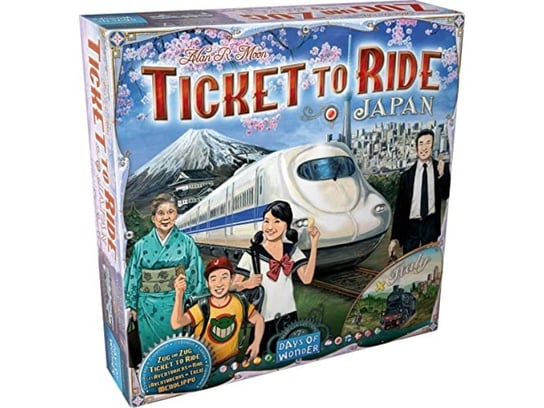 Ticket To Ride Japan, gra planszowa, Days of Wonder Days of Wonder