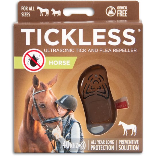 TickLess Horse Brown - urządzenie chroniące przed kleszczami TickLess