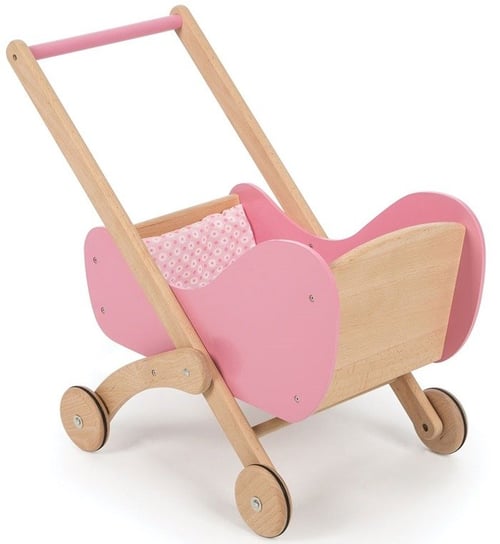 Tidlo, drewniany wózek spacerowy dla lalek Tidlo