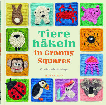 Tiere häkeln in Granny Squares Bielo