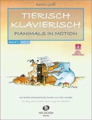 Tierisch Klavierisch 1 Musikverlag Holzschuh, Holzschuh A.
