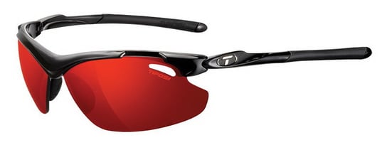 TIFOSI, Okulary, Tyrant 2.0 Clarion gloss Black (3szkła Clarion Red LUSTRO 14,5% transmisja światła, AC Red, Clear) TIFOSI