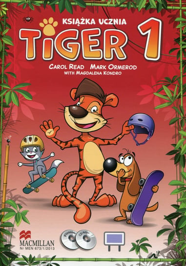 Tiger 1. Język angielski. Książka ucznia. Podręcznik. Szkoła podstawowa + 2 CD Opracowanie zbiorowe