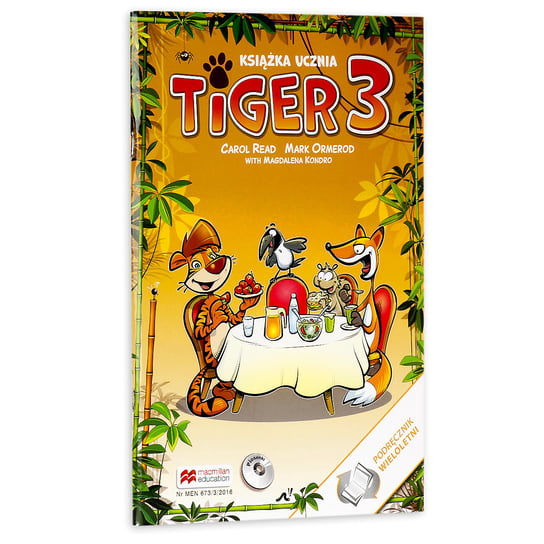 Tiger 3. Książka ucznia. Podręcznik wieloletni + CD Read Carol, Ormerod Mark