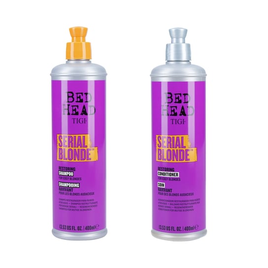 Tigi Bed Head, Serial Blonde, Zestaw do włosów blond, 2 szt, Tigi