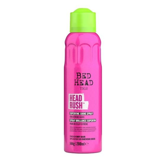 Tigi, Bed Headrush, nabłyszczający spray do włosów, 200 ml Tigi