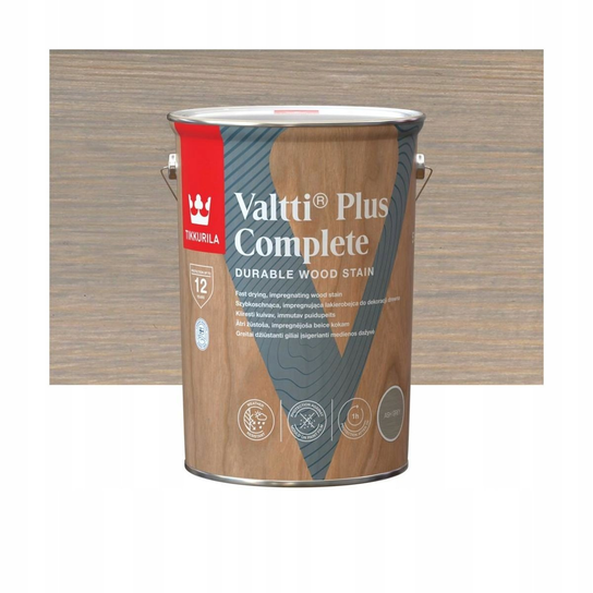 TIKKURILA VALTTI PLUS COMPLETE 5L ASH GREY - Tikkurila | Sklep EMPIK.COM