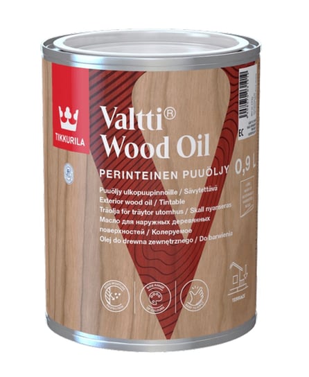 Tikkurila Valtti Wood Oil Drewno 0,9 L Kolory Semi 1 Tikkurila