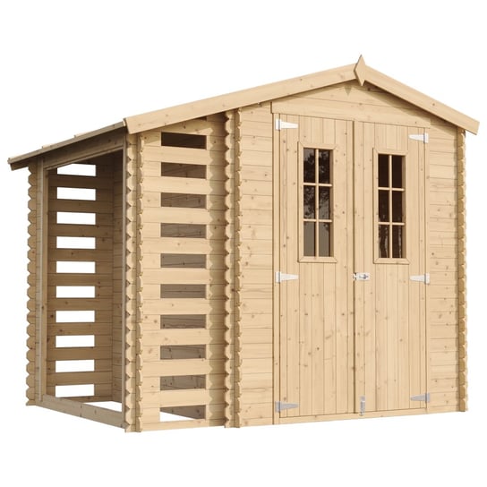 Timbela M386C+M386G Domek narzędziowy + podłoga 256 x 200 cm – 5 m2 Timbela