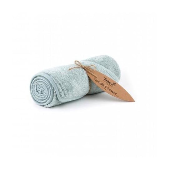 Timboo Bambusowy ręcznik z kapturkiem jasno niebieski Timboo