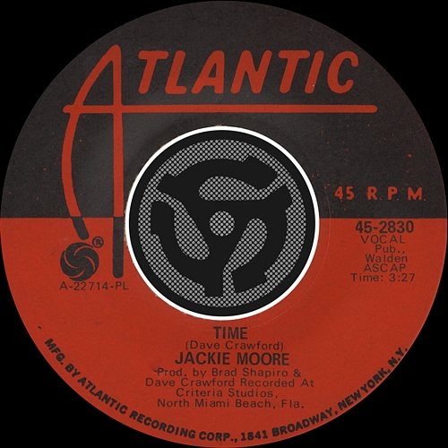 Time / Cover Me [Digital 45] Jackie Moore