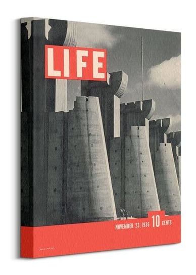 Time Life Cover Issue No.1 - obraz na płótnie Pyramid