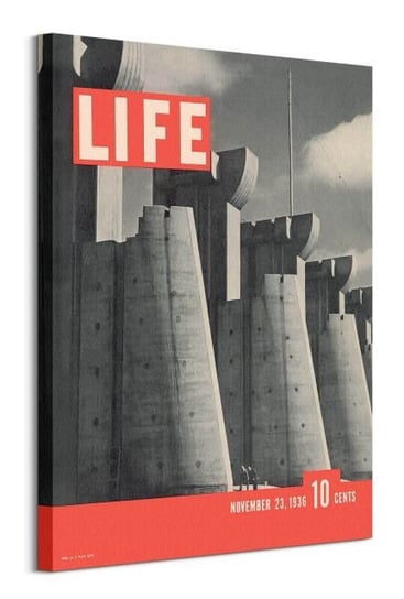 Time Life Cover Issue No.1 - obraz na płótnie Pyramid