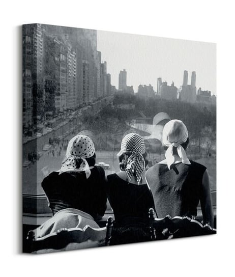 Time Life Girls Wearing Bandanas Central Park - Obraz Na Płótnie Art Group