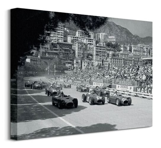 Time Life Grand Prix de Monaco 1956 - obraz na płótnie Pyramid