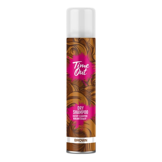 Time Out suchy szampon koloryzujący, Brown, 200 ml Time Out